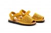 Sandały 26 skóra VERANO 426 żółte musztardowe