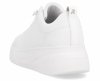 Półbuty sneakersy 41 RIEKER W2301 białe skóra damskie skórzane
