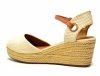 Sandały WRANGLER 37 BELA espadryle beżowe na koturnie
