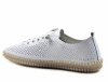 Półbuty sneakersy 40 skóra FILIPPO 6140 białe skórzane ażurowane