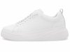 Półbuty sneakersy 40 RIEKER W2301 białe skóra damskie skórzane
