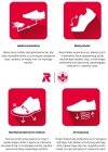 Półbuty sneakersy 40 RIEKER W2301 białe skóra damskie skórzane