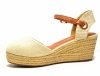 Sandały WRANGLER 36 BELA espadryle beżowe na koturnie