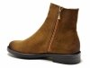 Botki 39 POTOCKI 12515 brązowe zamsz camel damskie płaskie brąz