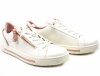 Półbuty sneakersy 39 JANA 23660 białe złote