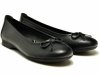 Baleriny damskie 40 JANA 22163 czarne półbuty balerinki