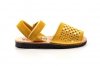 Sandały 27 skóra VERANO 426 żółte musztardowe