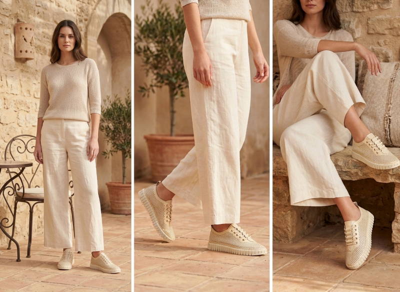 Półbuty beżowe złote 37 skóra CAMBELL 19435 ażurowane damskie skórzane beż