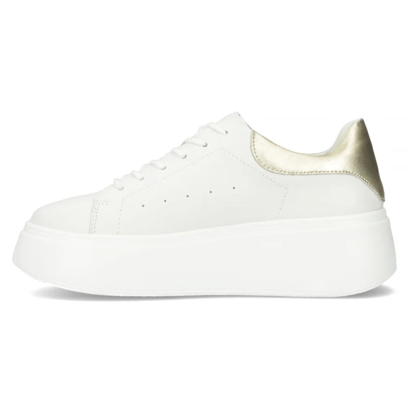 Półbuty sneakersy 37 skóra FILIPPO 6058 białe skórzane 
