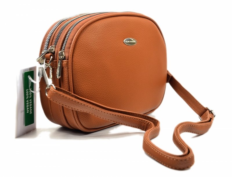TOREBKA listonoszka DAVID JONES camel 6786 brąz damska brązowa