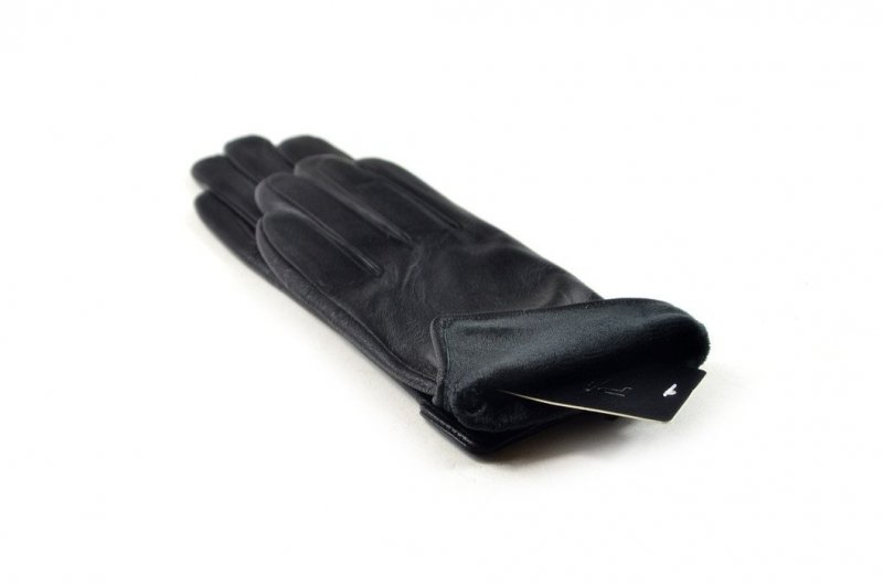 Rękawiczki damskie PRIUS skóra L czarne