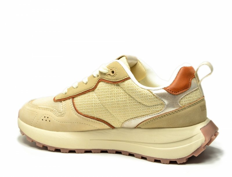 Sneakersy WRANGLER BONNIE 38 półbuty sportowe damskie beżowe camel