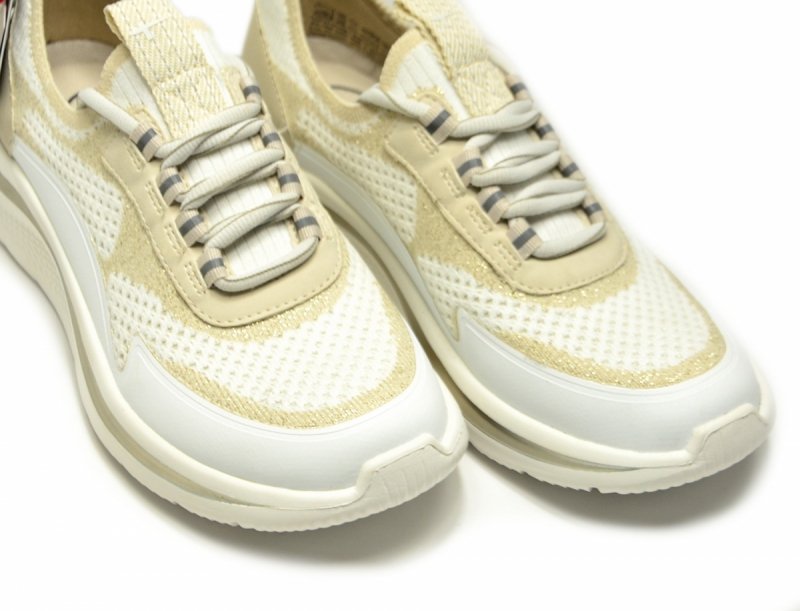 Sneakersy 37 TAMARIS 83727 półbuty białe beżowe