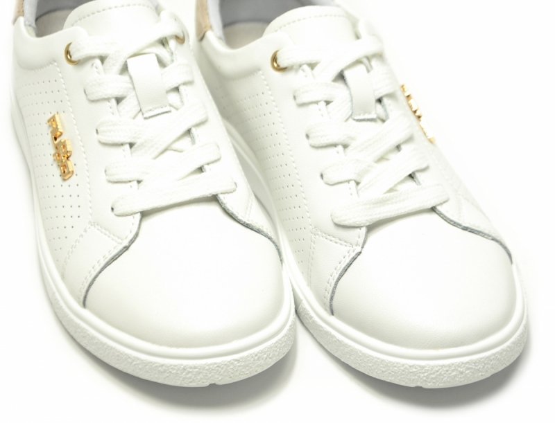 Półbuty sneakersy białe 39 skóra FILIPPO 6738 skórzane damskie