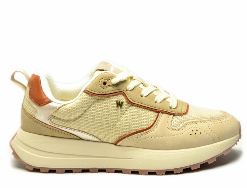 Sneakersy WRANGLER BONNIE 38 półbuty sportowe damskie beżowe camel