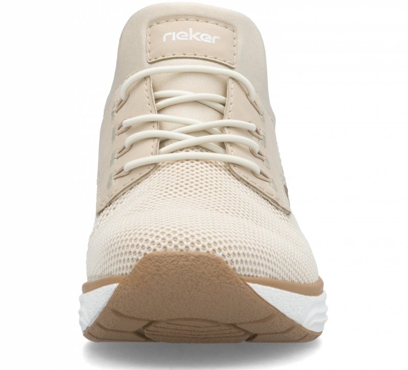 Półbuty sneakersy 36 RIEKER M5665 beżowe beż damskie