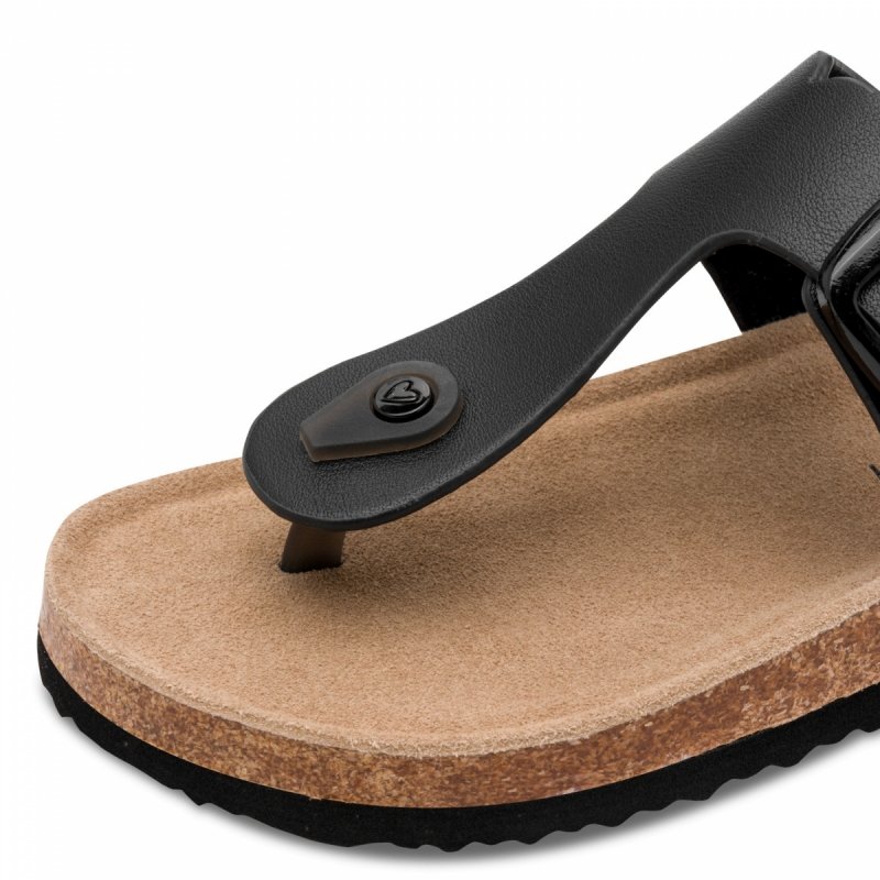 Klapki japonki czarne 41 MARCO TOZZI 27120 płaskie