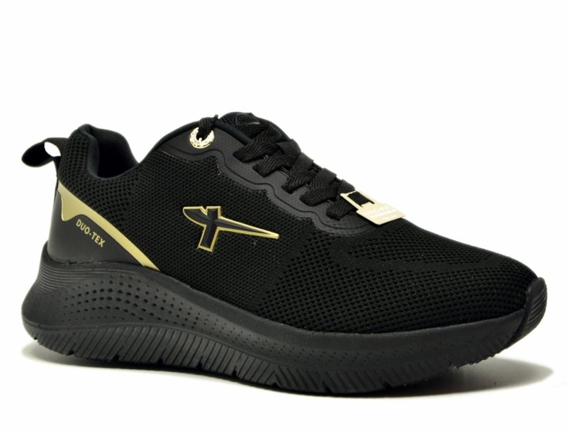 Sneakersy 41 TAMARIS 83728 półbuty sportowe czarne duo-tex