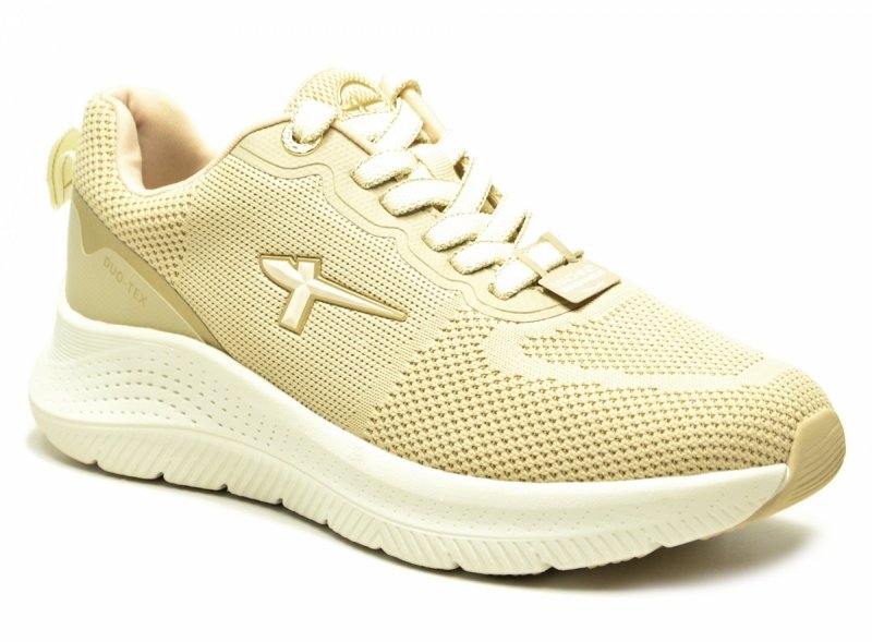 Sneakersy 37 TAMARIS 83728 półbuty sportowe beżowe duo-tex beż