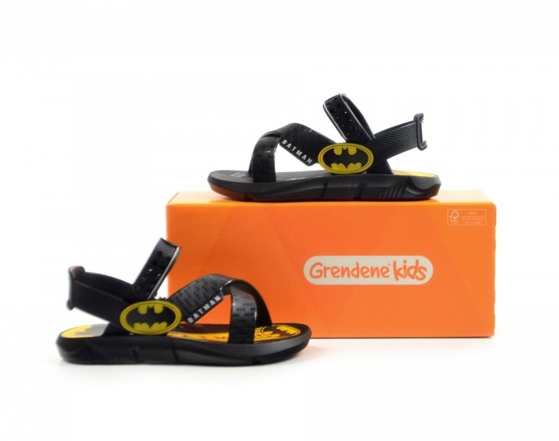Sandałki 27 GRENDENE KIDS 22169 BATMAN czarne