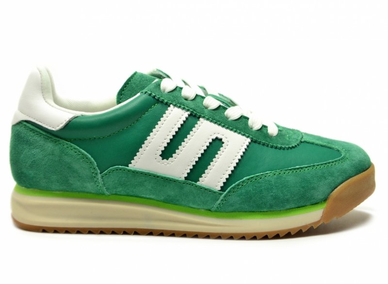 Sneakersy zielone 41 skóra FILIPPO 7686 skórzane półbuty