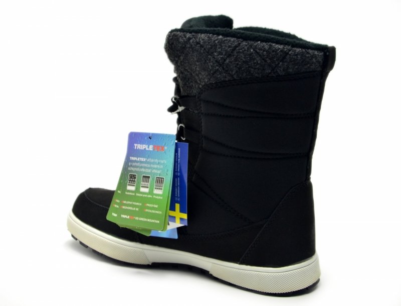 Botki śniegowce 39 WESTPORT 119139 czarne damskie softshell