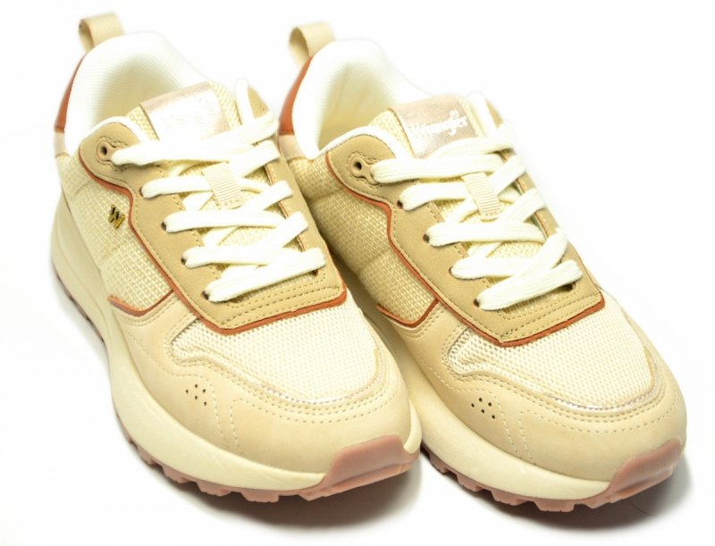 Sneakersy WRANGLER BONNIE 39 półbuty sportowe damskie beżowe camel
