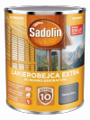 Sadolin Extra lakierobejca 0,75L SZARY CIEMNY drewna