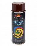 Spray Uniwersalny RAL8016 BRĄZ-OWY 400ml emalia Champion do metalu plastiku drewna gipsu