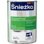 Śnieżka Emalia Olejna BIAŁY RAL9003 0,8L farba ftalowa Supermal