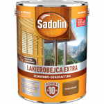 Sadolin Extra lakierobejca 5L ORZECH WŁOSKI 4 PÓŁMAT do drewna fasad domków okien drzwi
