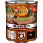 Sadolin Superdeck olej 0,75L WENGE 90 do drewna tarasów mebli ogrodowych mat