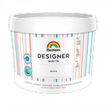 Beckers Designer White 10L Biała farba lateksowa mat-owa do ścian i sufitów  - TYLKO ODBIÓR OSOBISTY LUB WYSYŁKA NA PALECIE