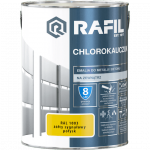 Rafil Chlorokauczuk 5L Żółty Sygnałowy RAL1003 żółta farba metalu betonu emalia chlorokauczukowa 