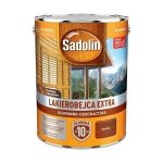 Sadolin Extra lakierobejca 5L MERBAU 40 PÓŁMAT do drewna fasad domków okien drzwi