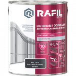 Rafil 3L Bram Ogrodzeń Szary ANTRACYT-OWY RAL7016 PÓŁMAT farba ocynk stal aluminium bramy ogrodzenia do
