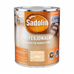 Sadolin Lakier Profesjonalny POŁYSK 0,75L do parkietu podłóg schodów korka drewna niskozapachowy