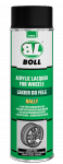 BOLL Lakier Felg CZARNY MAT 0,5L SPRAY kół samochodowych czarna do metalu drewna plastiku gipsu