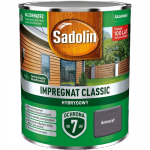 Sadolin Classic impregnat 0,75L ANTRACYT-OWY do drewna clasic Hybrydowy płotów altanek fasad
