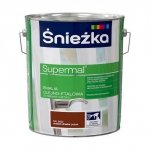 Śnieżka Olejna ORZECH ŚREDNI RAL8002 10L Supermal farba olejno-ftalowa drewna metalu emalia połysk