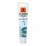 Silikon Sanitarny do Kuchni Łazienki 100ml BIAŁY Dragon do wewnątrz i na zewnątrz