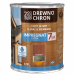 Drewnochron MAHOŃ 0,75L Impregnat Extra do drewna powłokotwórczy płotów altan elewacji