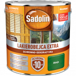 Sadolin Extra lakierobejca 2,5L AKACJA 52 PÓŁMAT do drewna fasad domków okien drzwi