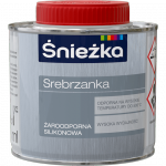Śnieżka Srebrzanka Żaroodporna Silikonowa 0,2L termoodporna SREBRNA szybkoschnąca