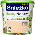 Śnieżka Barwy Natury 2,5L Upalna Sawanna 129 mat farba do wnętrz ścian sufitów emulsja