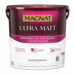MAGNAT Ultra Matt 2,5L Farba Biała Lateksowa do ścian i sufitów  odporna na UV