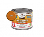 Colorit Lakierobejca Do Drewna 375ml TEAK TIK TEK szybkoschnąca satynowa farba wodna boazerii elewacji okien drzwi