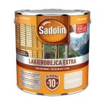 Sadolin Extra lakierobejca 2,5L BIAŁY KREMOWY 99 PÓŁMAT do drewna fasad domków okien drzwi