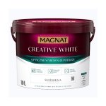 MAGNAT Creative White 10L Farba Biała Antyrefleksyjna Matowa do ścian i sufitów - TYLKO ODBIÓR OSOBISTY LUB WYSYŁKA NA PALECIE