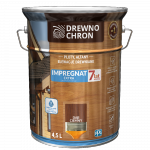 Drewnochron DĄB CIEMNY 4,5L Impregnat Extra do drewna powłokotwórczy płotów altan elewacji